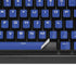 Blue Solid K95 RGB PLATINUM Mechanical Gaming Keyboard Skin