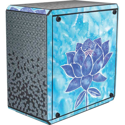 Cat Coq Blue Lotus Cooler Master MasterBox Q300L Mini Tower Skin