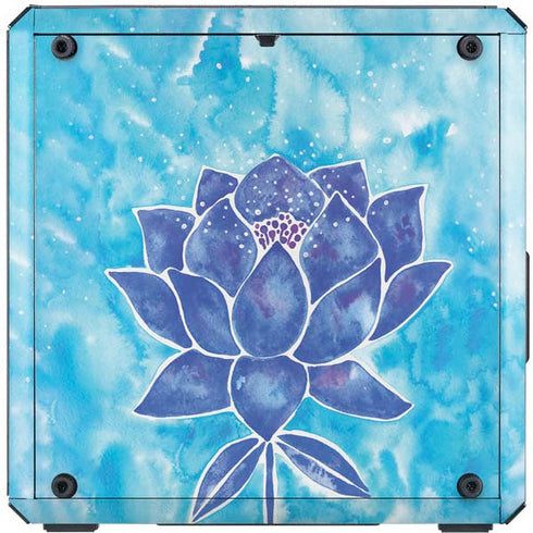 Cat Coq Blue Lotus Cooler Master MasterBox Q300L Mini Tower Skin