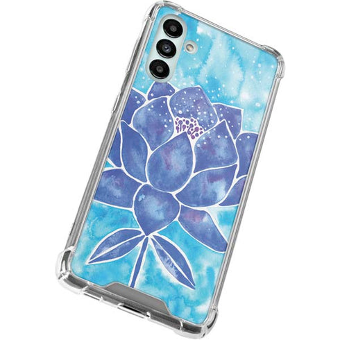 Cat Coq Blue Lotus Galaxy A13 5G Clear Case