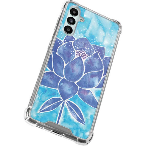 Blue Lotus by Cat Coq Galaxy A15 5G Clear Case