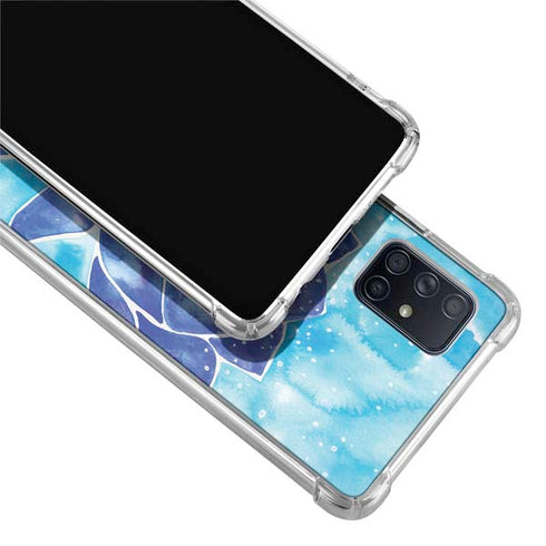 Cat Coq Blue Lotus Galaxy A51 5G Clear Case