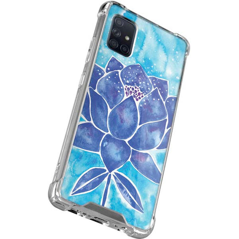 Cat Coq Blue Lotus Galaxy A51 5G Clear Case