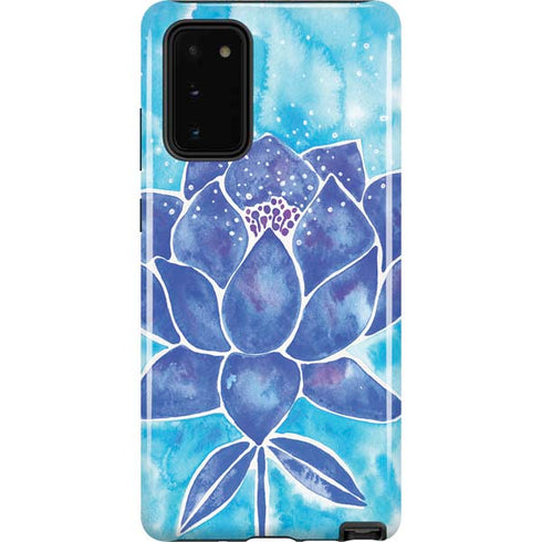 Cat Coq Blue Lotus Galaxy Note20 5G Pro Case