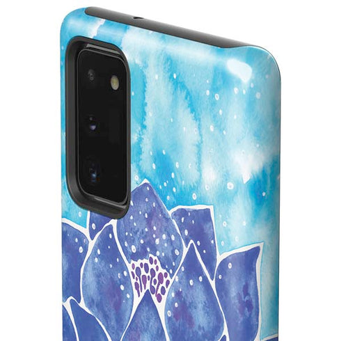 Cat Coq Blue Lotus Galaxy Note20 5G Pro Case