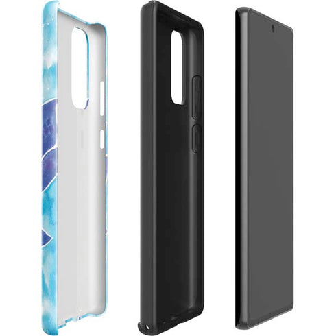 Cat Coq Blue Lotus Galaxy Note20 5G Pro Case