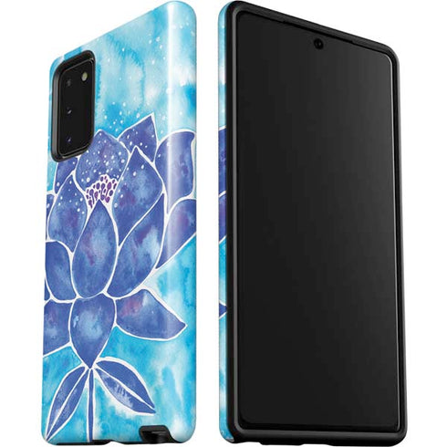 Cat Coq Blue Lotus Galaxy Note20 5G Pro Case