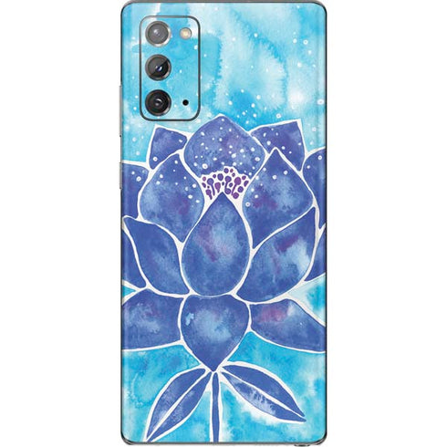 Cat Coq Blue Lotus Galaxy Note20 5G Skin
