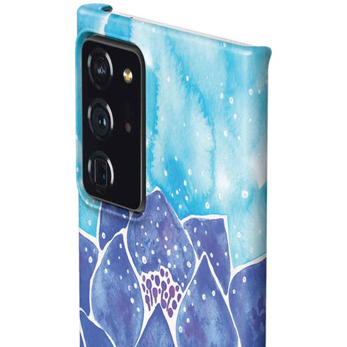 Cat Coq Blue Lotus Galaxy Note20 Ultra 5G Lite Case