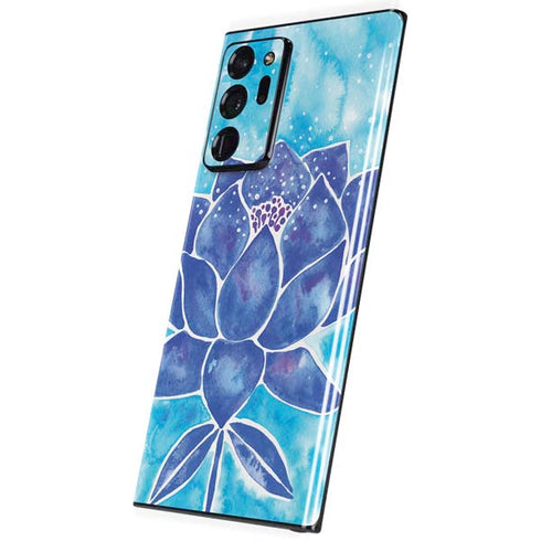 Cat Coq Blue Lotus Galaxy Note20 Ultra 5G Skin