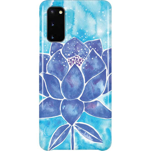 Cat Coq Blue Lotus Galaxy S20 Lite Case