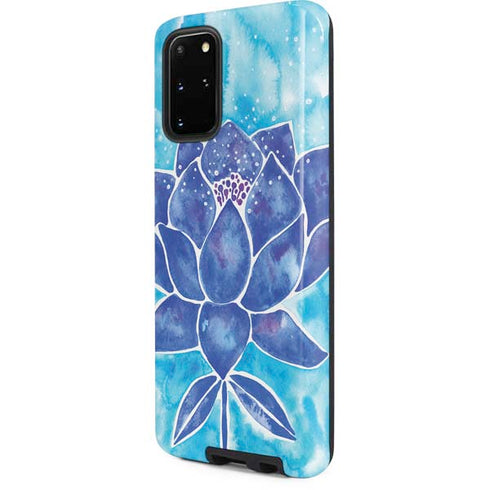 Cat Coq Blue Lotus Galaxy S20 Plus Pro Case