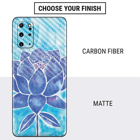 Cat Coq Blue Lotus Galaxy S20 Plus Skin