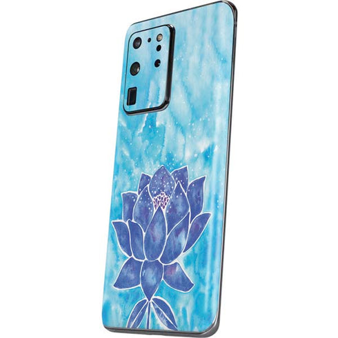 Cat Coq Blue Lotus Galaxy S20 Ultra 5G Skin