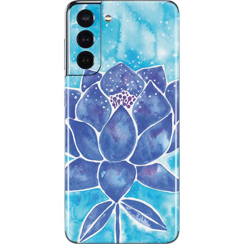 Cat Coq Blue Lotus Galaxy S21 5G Skin