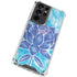 Cat Coq Blue Lotus Galaxy S21 Ultra 5G Clear Case
