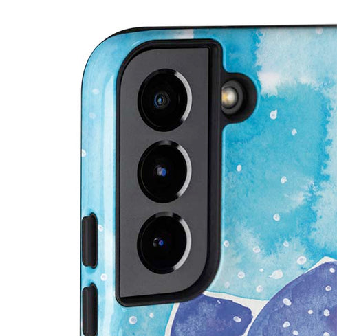 Cat Coq Blue Lotus Galaxy S22 Pro Case