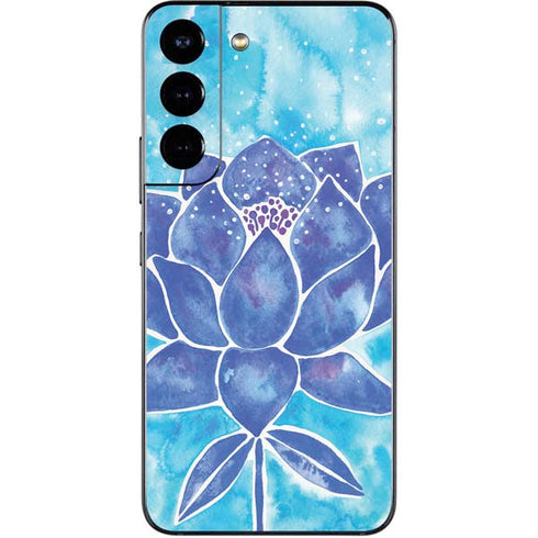 Cat Coq Blue Lotus Galaxy S22 Skin