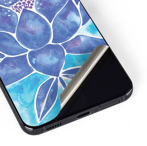 Cat Coq Blue Lotus Galaxy S22 Skin