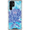 Cat Coq Blue Lotus Galaxy S22 Ultra Clear Case