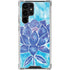 Cat Coq Blue Lotus Galaxy S22 Ultra Clear Case