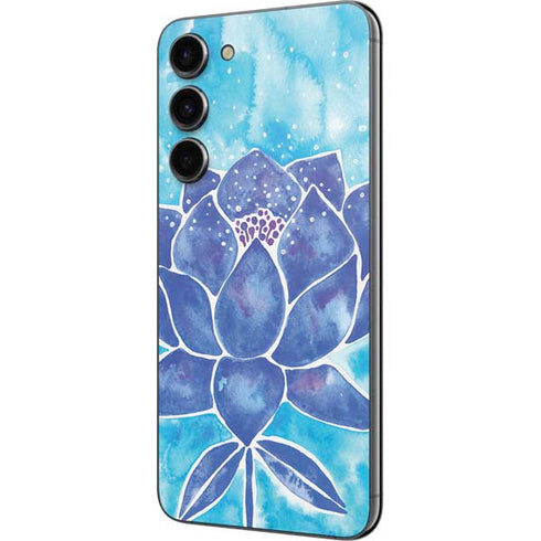 Cat Coq Blue Lotus Galaxy S23 Plus Skin