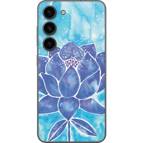 Cat Coq Blue Lotus Galaxy S23 Skin