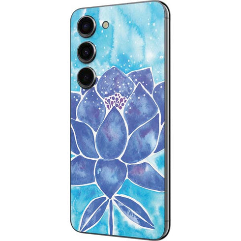 Cat Coq Blue Lotus Galaxy S23 Skin