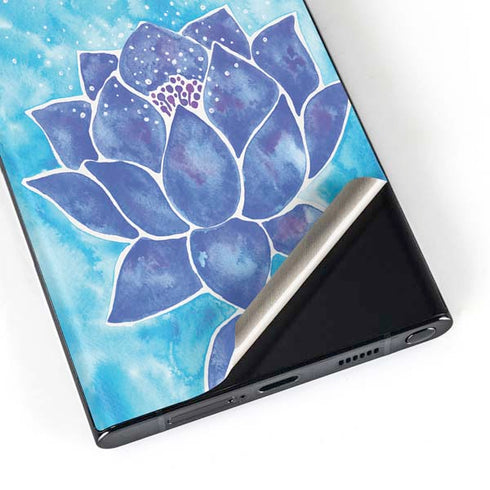 Cat Coq Blue Lotus Galaxy S23 Ultra Skin
