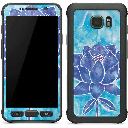 Cat Coq Blue Lotus Galaxy S7 Active Skin