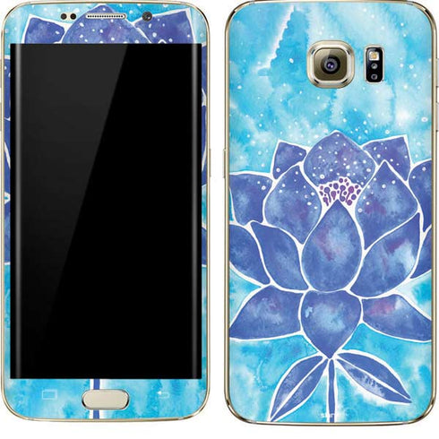 Cat Coq Blue Lotus Galaxy S7 Edge Skin