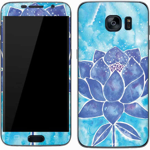 Cat Coq Blue Lotus Galaxy S7 Skin