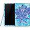 Cat Coq Blue Lotus Samsung Galaxy Tab Skin