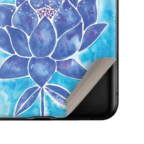Cat Coq Blue Lotus Galaxy Z Flip Skin