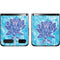 Cat Coq Blue Lotus Galaxy Z Flip Skin