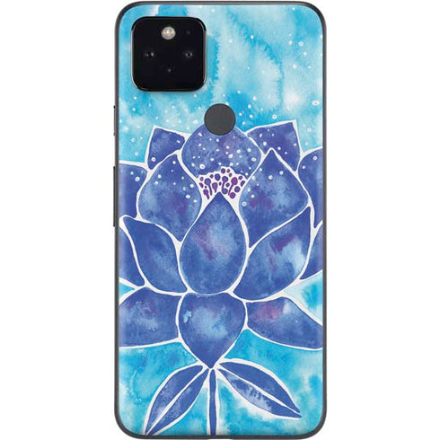 Cat Coq Blue Lotus Google Pixel 5 Skin