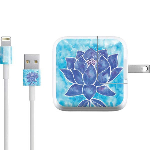 Cat Coq Blue Lotus iPad Charger (10W USB) Skin