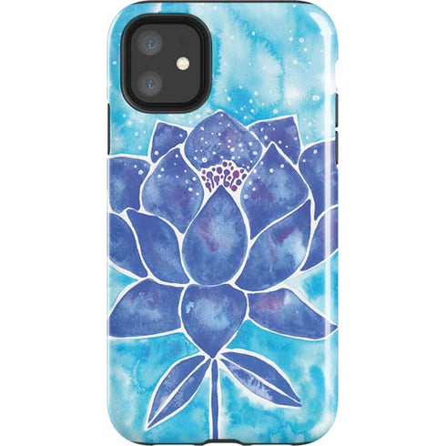 Cat Coq Blue Lotus iPhone 11 Impact Case