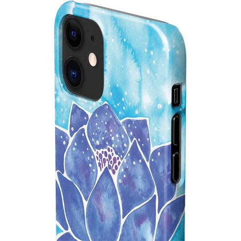 Cat Coq Blue Lotus iPhone 12 Mini Lite Case