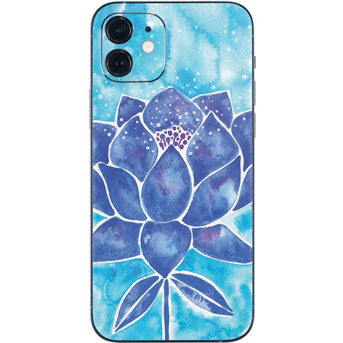 Cat Coq Blue Lotus iPhone 12 Mini Skin