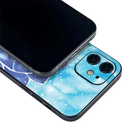 Cat Coq Blue Lotus iPhone 12 Skin
