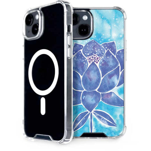 Cat Coq Blue Lotus iPhone 13 MagSafe Case