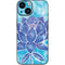 Cat Coq Blue Lotus iPhone 13 Mini Skin