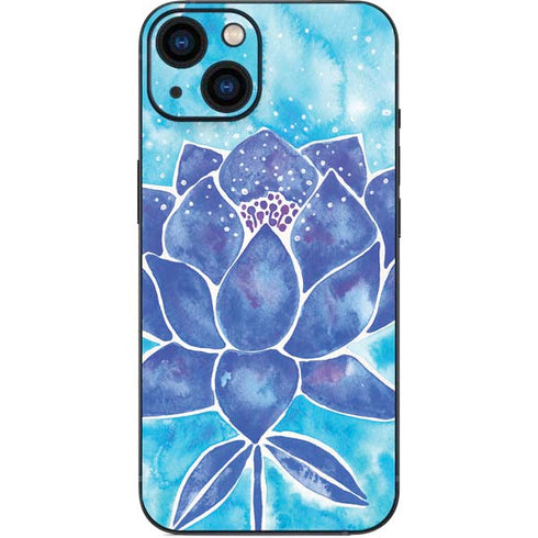 Cat Coq Blue Lotus iPhone 13 Skin