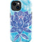 Cat Coq Blue Lotus iPhone 14 Plus Impact Case