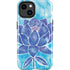 Cat Coq Blue Lotus iPhone 14 Plus Impact Case