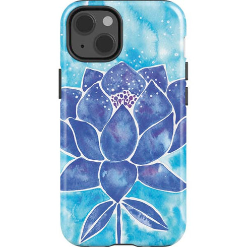 Blue Lotus by Cat Coq iPhone 15 Impact Case