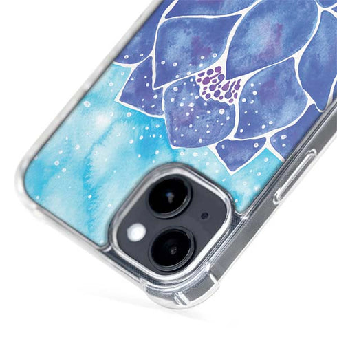 Blue Lotus by Cat Coq iPhone 15 Plus MagSafe Case