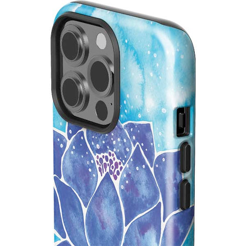 Cat Coq Blue Lotus iPhone 14 Pro Impact Case