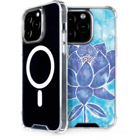 Blue Lotus by Cat Coq iPhone 15 Pro MagSafe Case